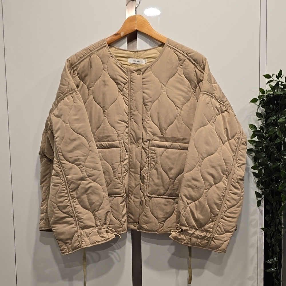 Mod  Ref Beige Quilted Jacket